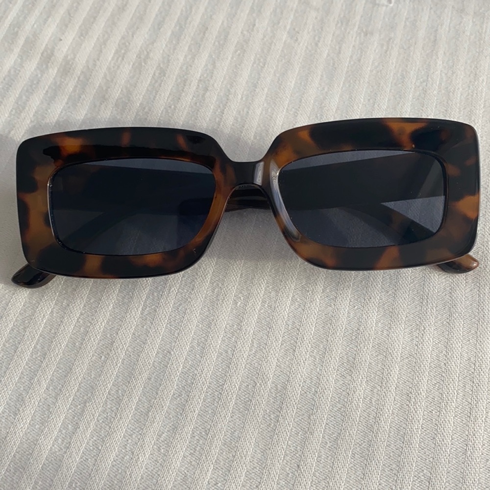 Mango sunglass rectangular Tortoiseshell